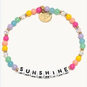 LITTLE WORDS PROJECT Colorful "Sunshine" Beaded Friendship Bracelet